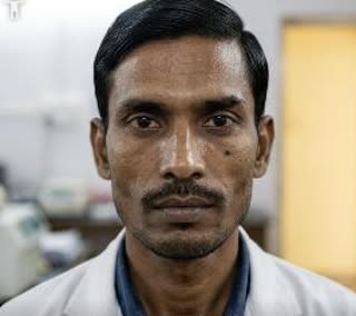 Rakesh Paswan, Lab technician